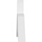 Ekena Millwork Archdale Architectural Grade PVC Gable Bracket, 60"W x 12 1/2"H x 2"D x 4"F, 5/12 Pitch GBP060X13X0204ARC00 - alternate 5